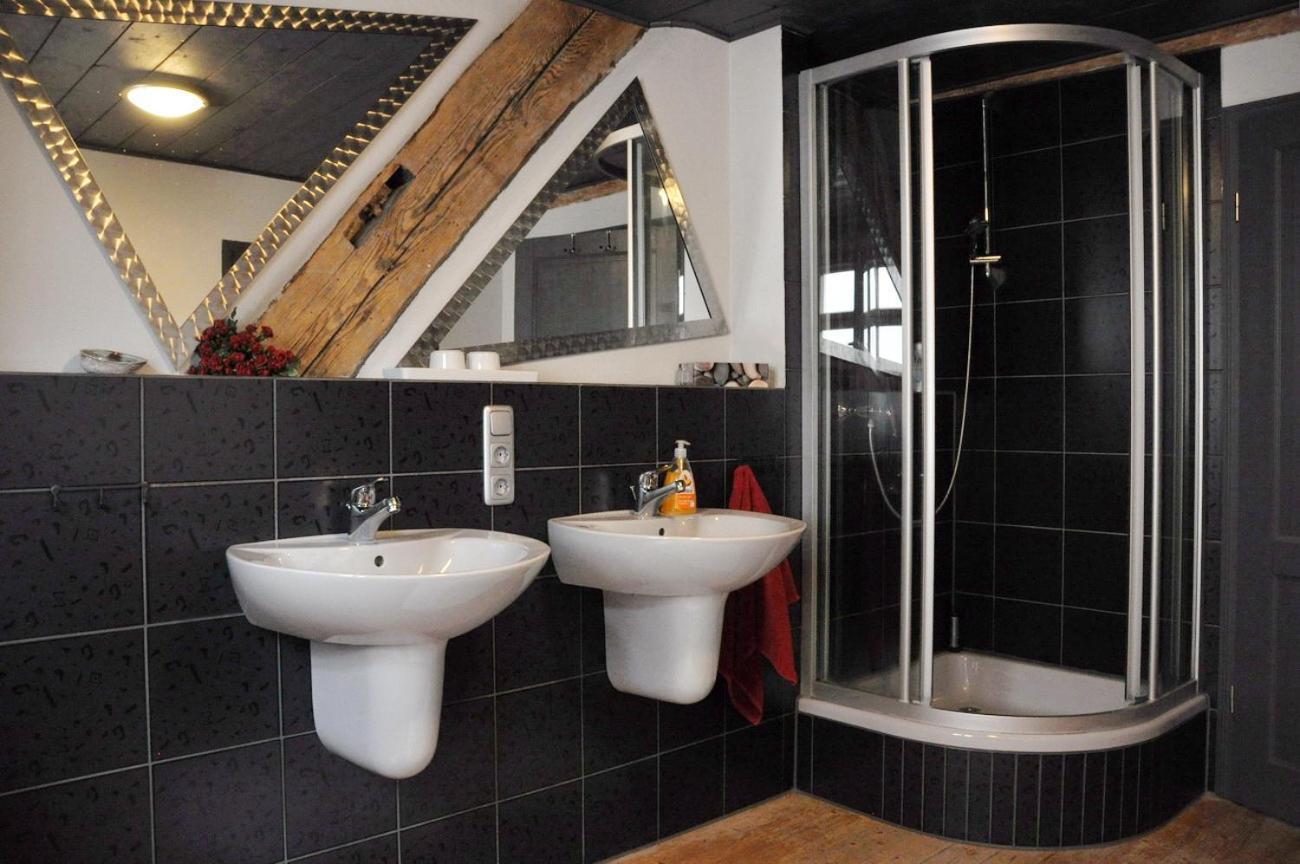Ferienwohnung Am Wasserschloss Schnabelwaid Buitenkant foto